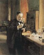 Albert Edelfelt louis pasteur in his laboratory oil
